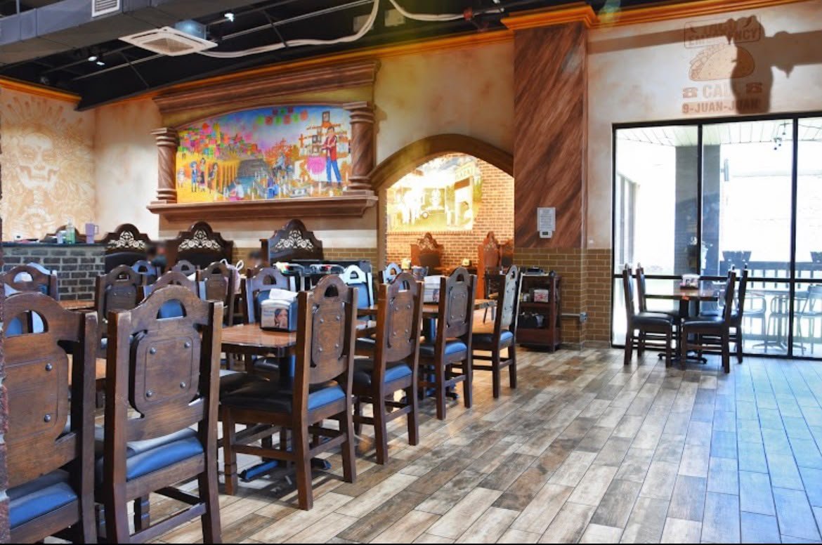 Inside Takos Borukas in Jackson, Tennessee